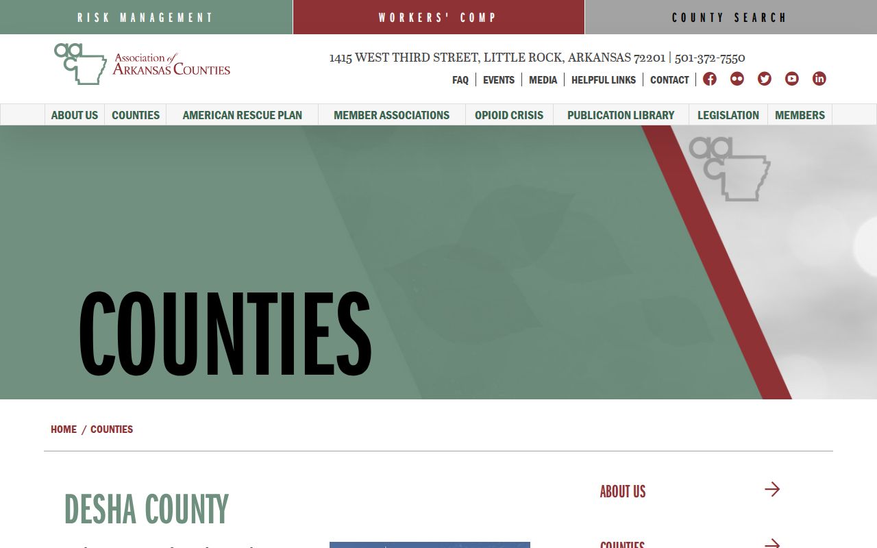 Desha County Sheriff's Office contact for Arkansas City arrest records